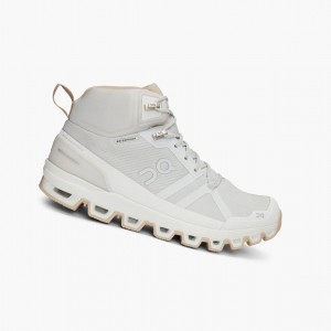 Botas de Montaña On Cloudrock Waterproof Mujer Grises | 617503FWH