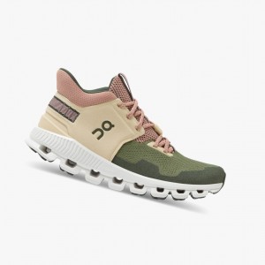 Tenis Para Correr En Carretera On Cloud Hi Edge Mujer Verdes | 863514BJI