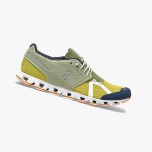 Tenis Para Correr En Carretera On Cloud 70 - 30 Hombre Verdes | 204639JHL