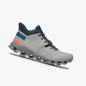 Tenis Para Correr En Carretera On Cloud Hi Edge Mujer Grises | 856243ZFH
