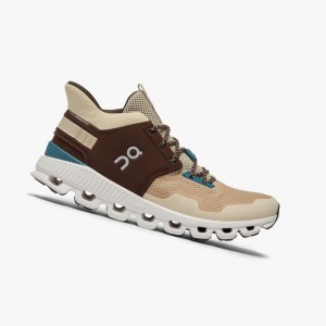 Tenis Para Correr En Carretera On Cloud Hi Edge Hombre Beige | 453809HLB