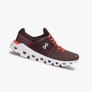 Tenis Para Correr En Carretera On Cloudswift Mujer Vino | 650187FKW