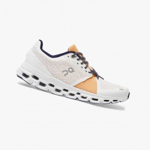 Tenis Para Correr En Carretera On Cloudstratus Mujer Blancos | 143572CFX
