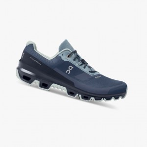 Tenis Trail Running On Cloudventure Waterproof Hombre Azules | 841365RUI