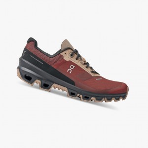 Tenis Trail Running On Cloudventure Waterproof Mujer Ruby / Magnet | 362410NGI