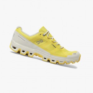 Tenis Trail Running On Cloudventure Waterproof Mujer Moutarde | 216743WBI