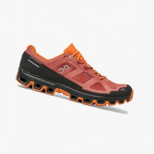 Tenis Trail Running On Cloudventure Waterproof Hombre Naranjas | 034158KLY