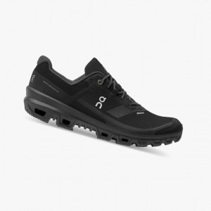 Tenis Trail Running On Cloudventure Waterproof Hombre Negros | 840213ARB
