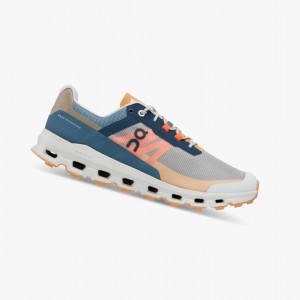 Tenis Trail Running On Cloudvista Hombre Azul Marino | 058241XVN