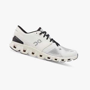 Tenis Training On Cloud X 3 Mujer Blancos Negros | 152698OBM