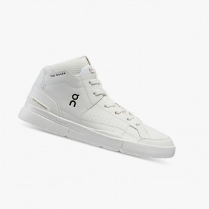 Tenis para Correr On The Roger Clubhouse Mid Hombre Blancos | 104986IOE