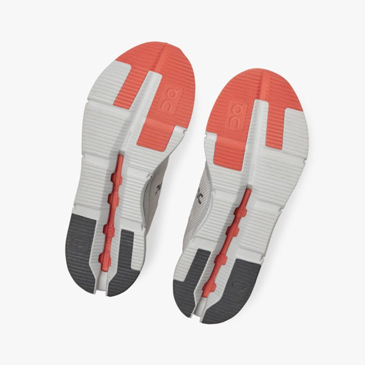 Tenis On Cloudnova Hombre Plateados Naranjas | 857031AUW