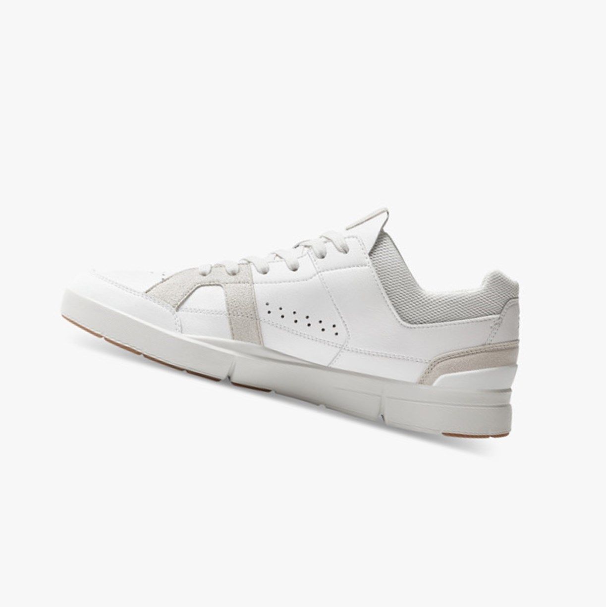 Tenis On The Roger Clubhouse Hombre Blancos Marrom | 835629DSY
