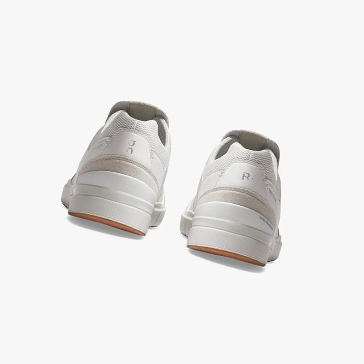 Tenis On The Roger Clubhouse Hombre Blancos Marrom | 835629DSY