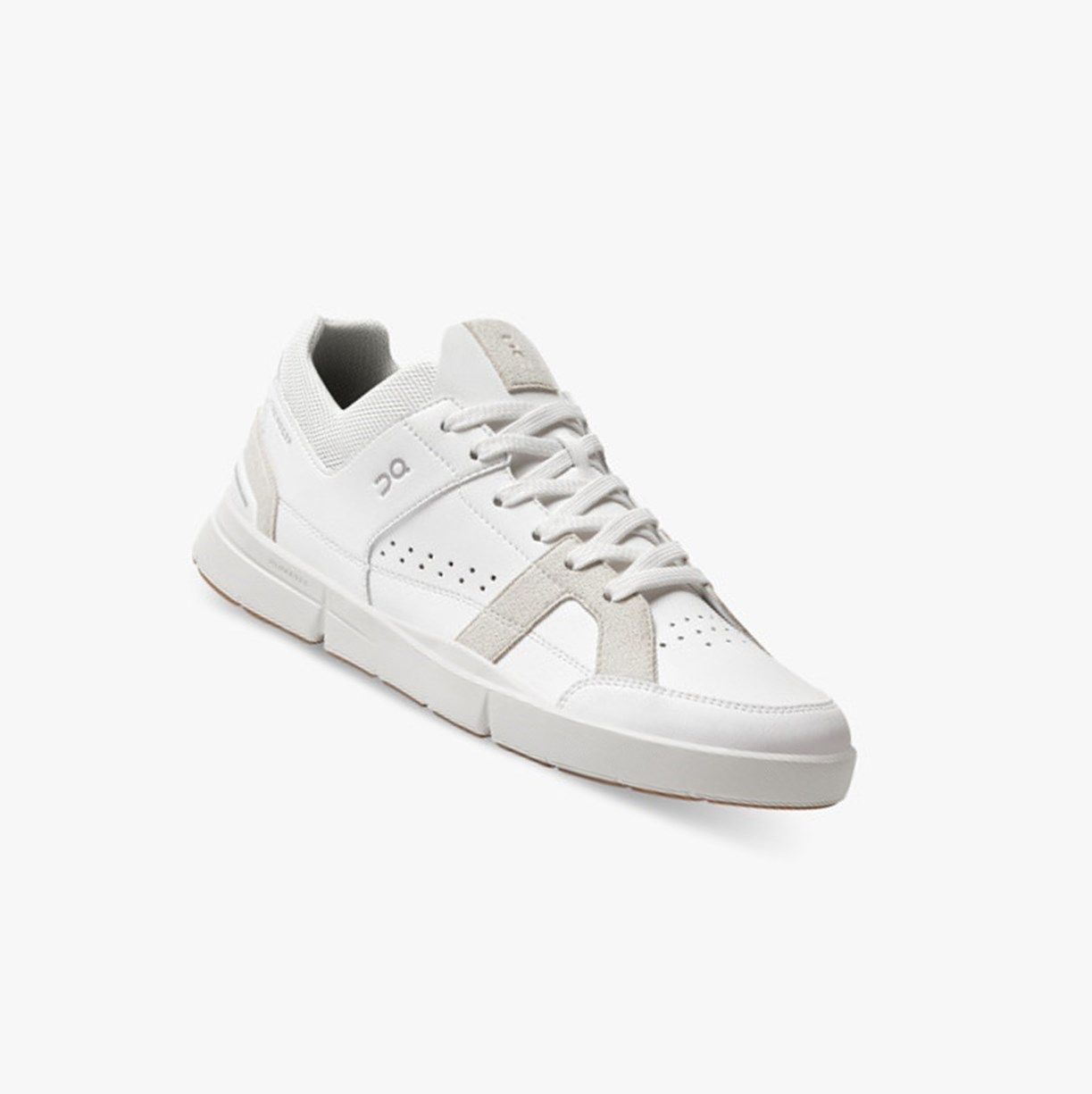 Tenis On The Roger Clubhouse Hombre Blancos Marrom | 835629DSY