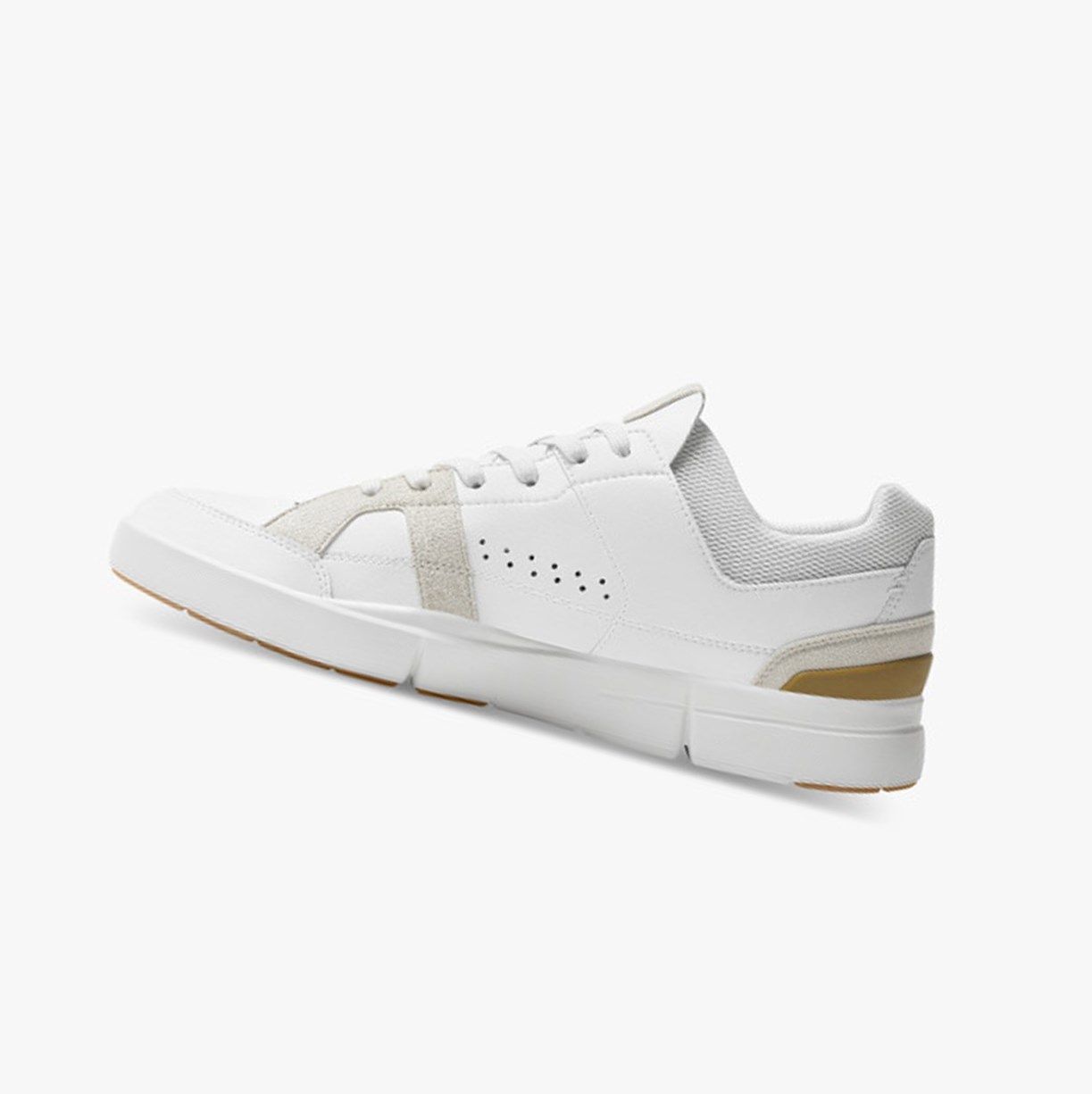 Tenis On The Roger Clubhouse Hombre Blancos Marrom | 603725UHC