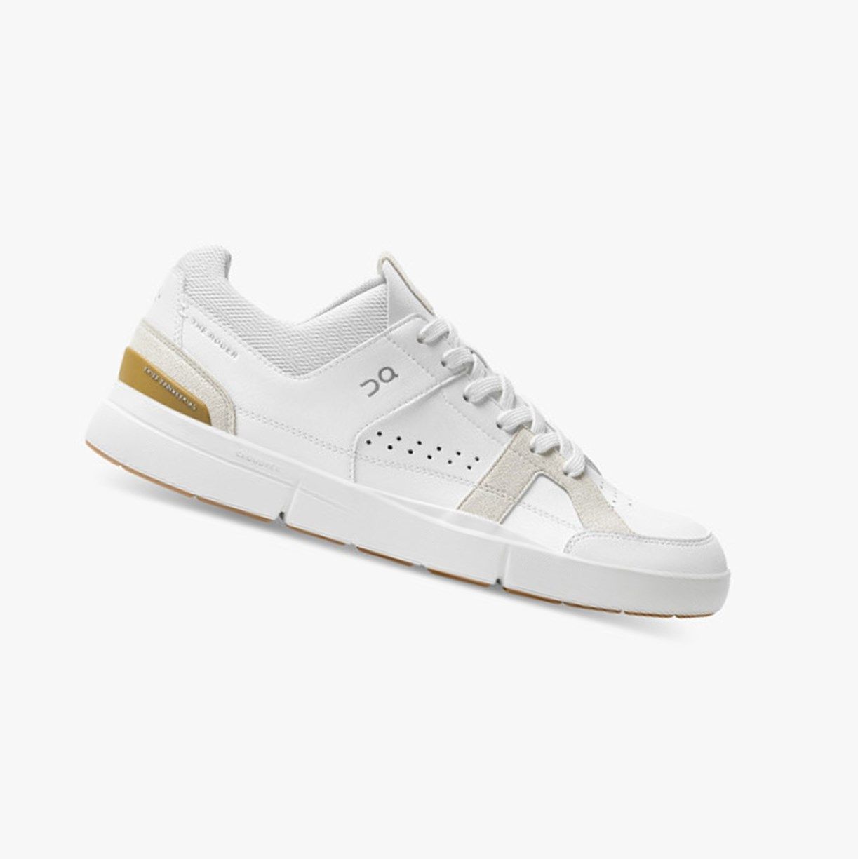 Tenis On The Roger Clubhouse Hombre Blancos Marrom | 603725UHC