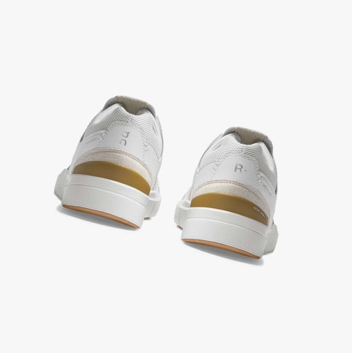 Tenis On The Roger Clubhouse Mujer Blancos Marrom | 024653DZX