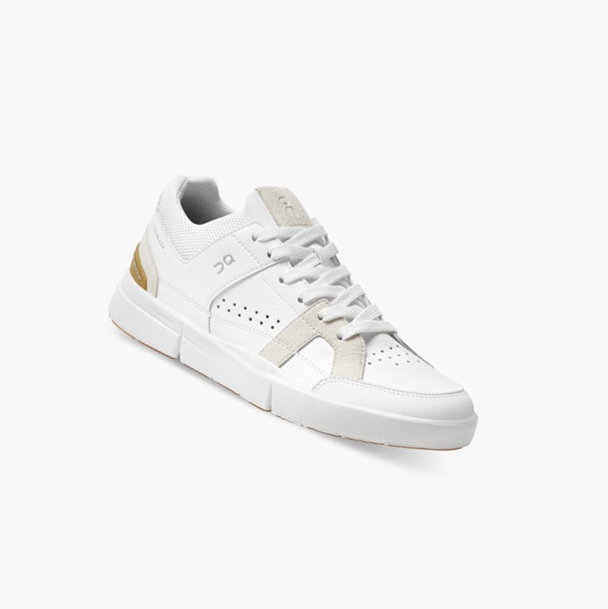 Tenis On The Roger Clubhouse Mujer Blancos Marrom | 024653DZX