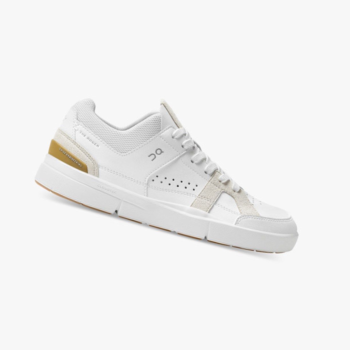 Tenis On The Roger Clubhouse Mujer Blancos Marrom | 024653DZX