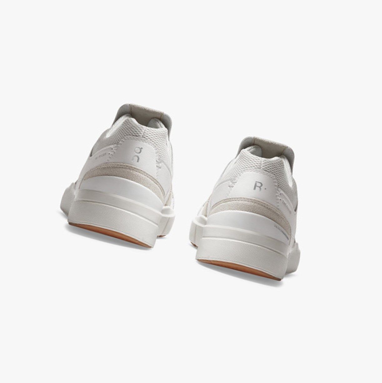 Tenis On The Roger Clubhouse Mujer Blancos Marrom | 180572EWO