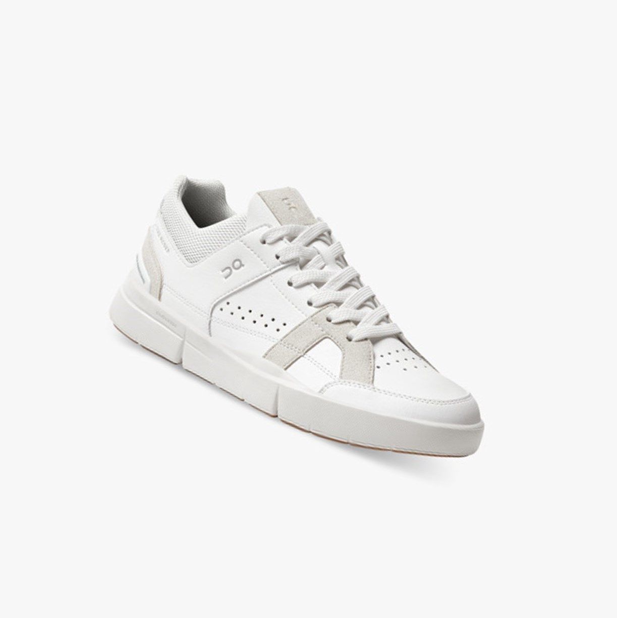 Tenis On The Roger Clubhouse Mujer Blancos Marrom | 180572EWO