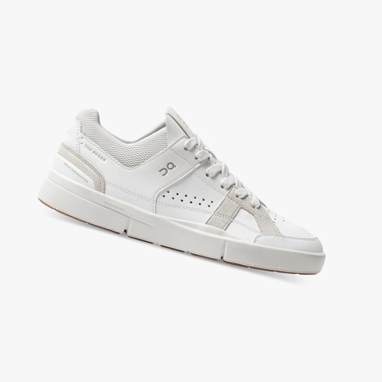 Tenis On The Roger Clubhouse Mujer Blancos Marrom | 180572EWO