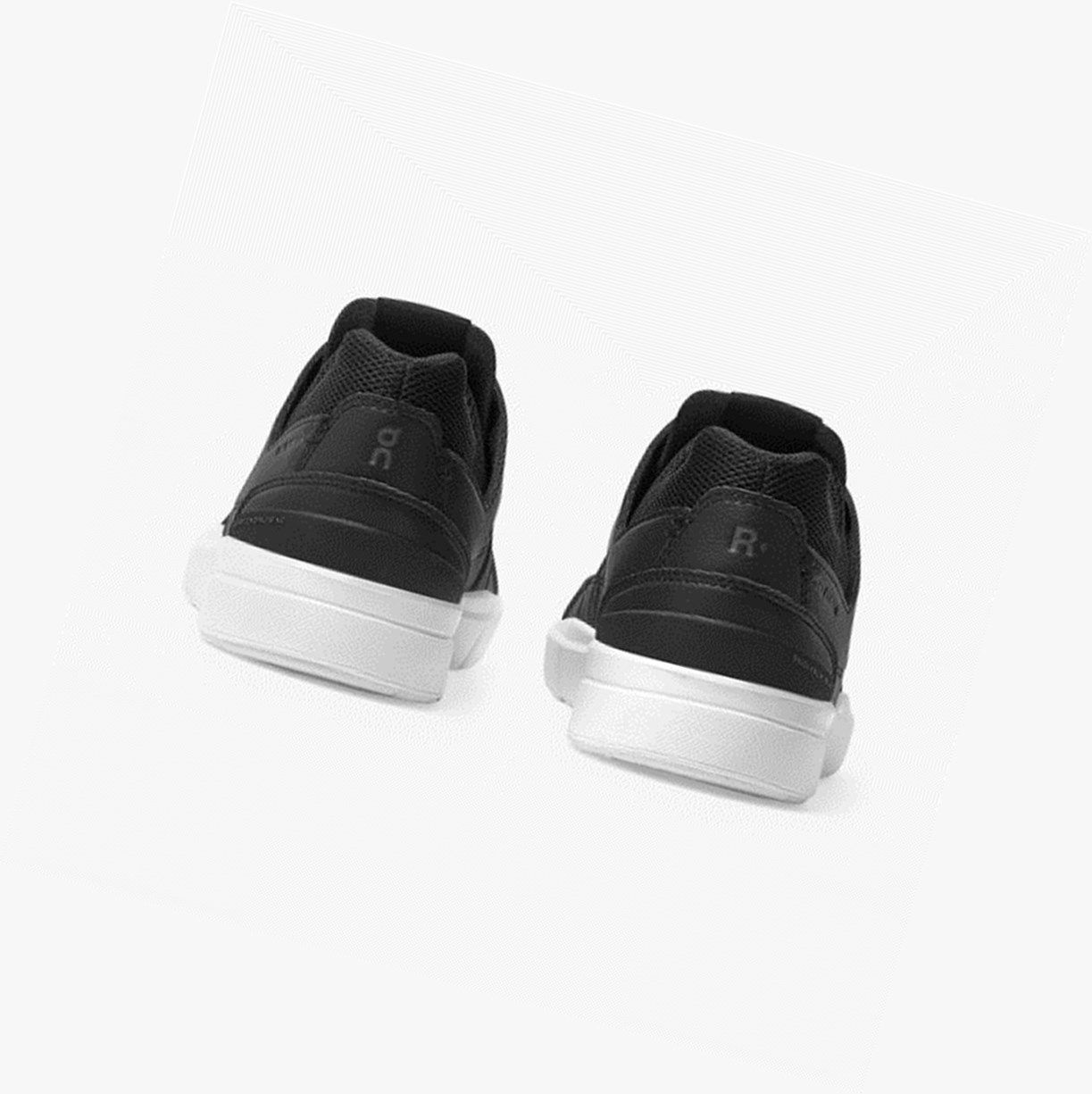 Tenis On The Roger Clubhouse Mujer Negros Blancos | 627913VGQ