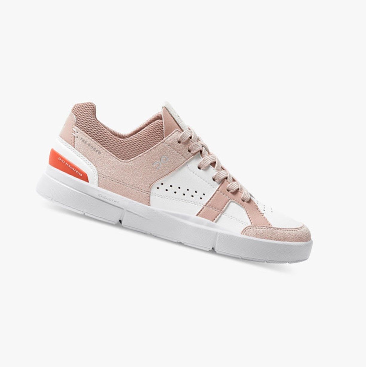 Tenis On The Roger Clubhouse Mujer Rosas Blancos | 521078GWA