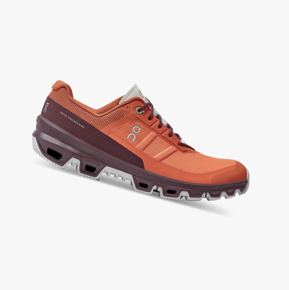 Tenis Trail Running On Cloudventure Hombre Flare / Mulberry | 314925VRA