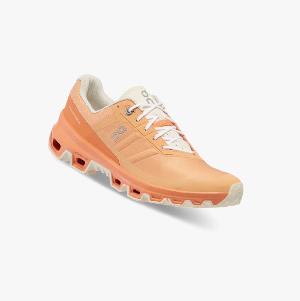 Tenis Trail Running On Cloudventure Mujer Cobra Naranjas | 051687JPL