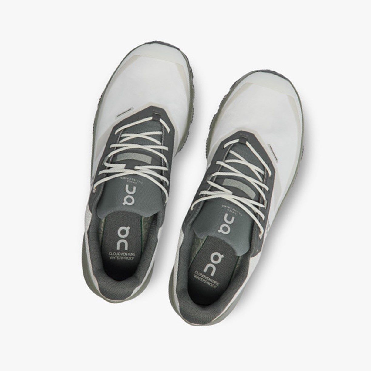 Tenis Trail Running On Cloudventure Waterproof Hombre Ice / Kelp | 849265GDX