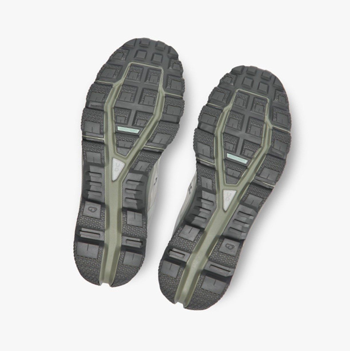 Tenis Trail Running On Cloudventure Waterproof Hombre Ice / Kelp | 849265GDX