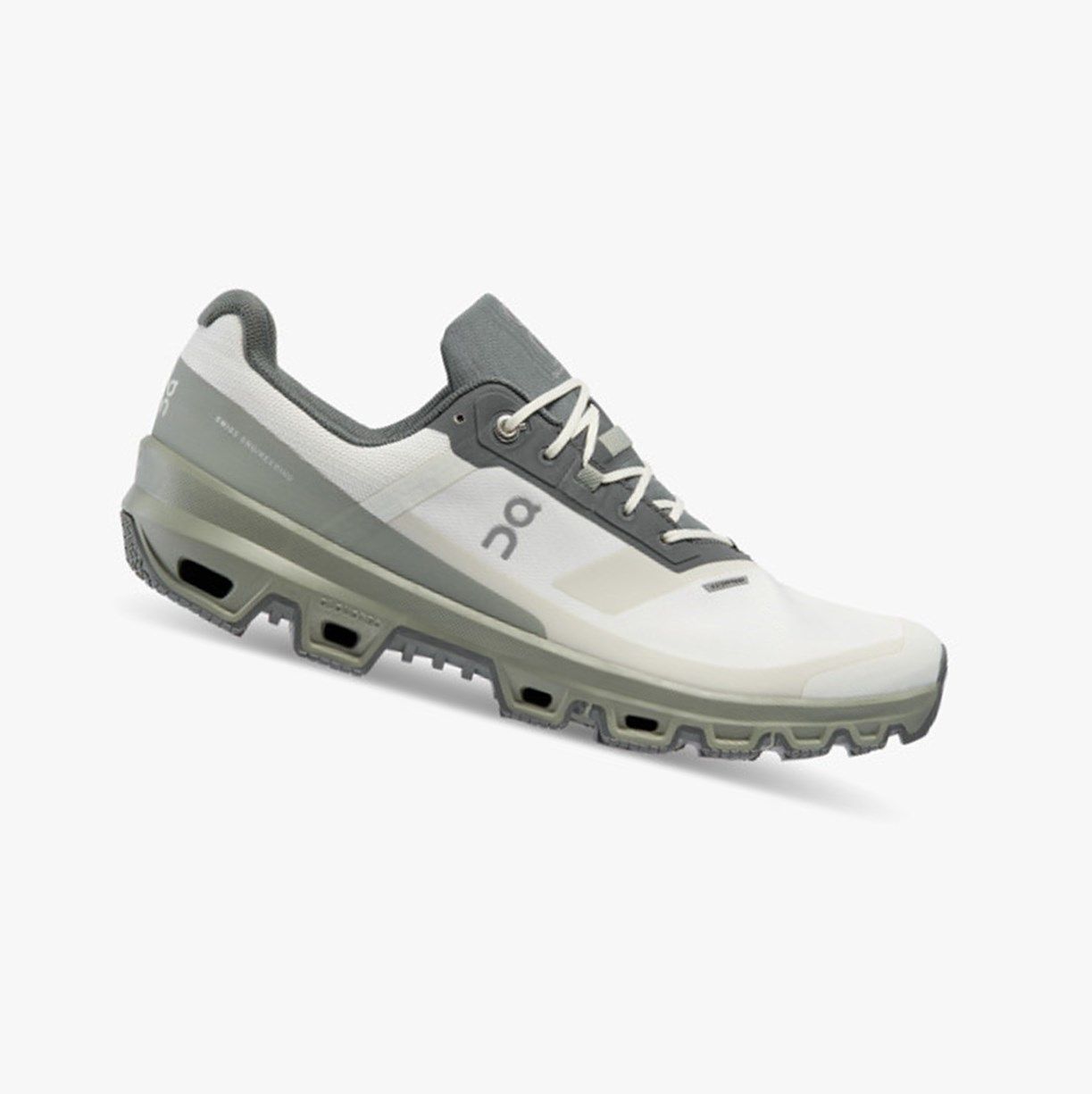 Tenis Trail Running On Cloudventure Waterproof Hombre Ice / Kelp | 849265GDX