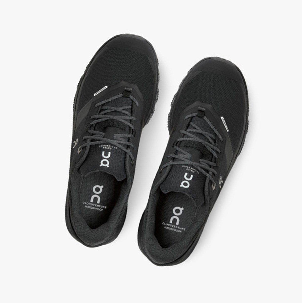Tenis Trail Running On Cloudventure Waterproof Mujer Negros | 048756TMP