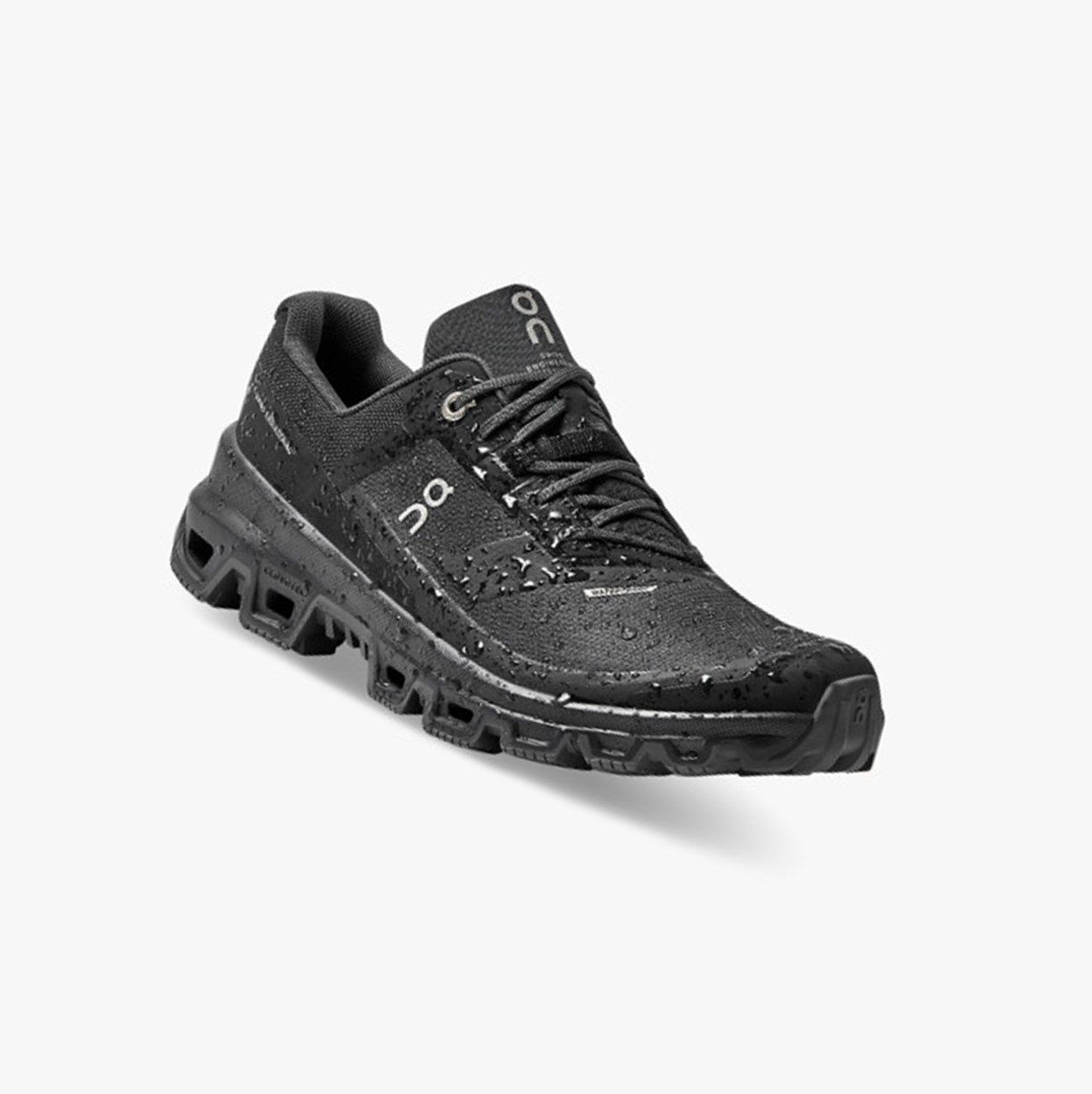 Tenis Trail Running On Cloudventure Waterproof Mujer Negros | 048756TMP