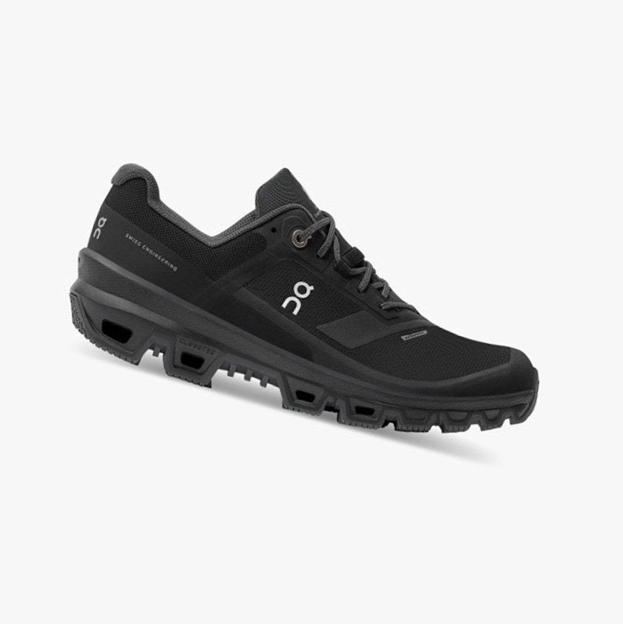 Tenis Trail Running On Cloudventure Waterproof Mujer Negros | 048756TMP