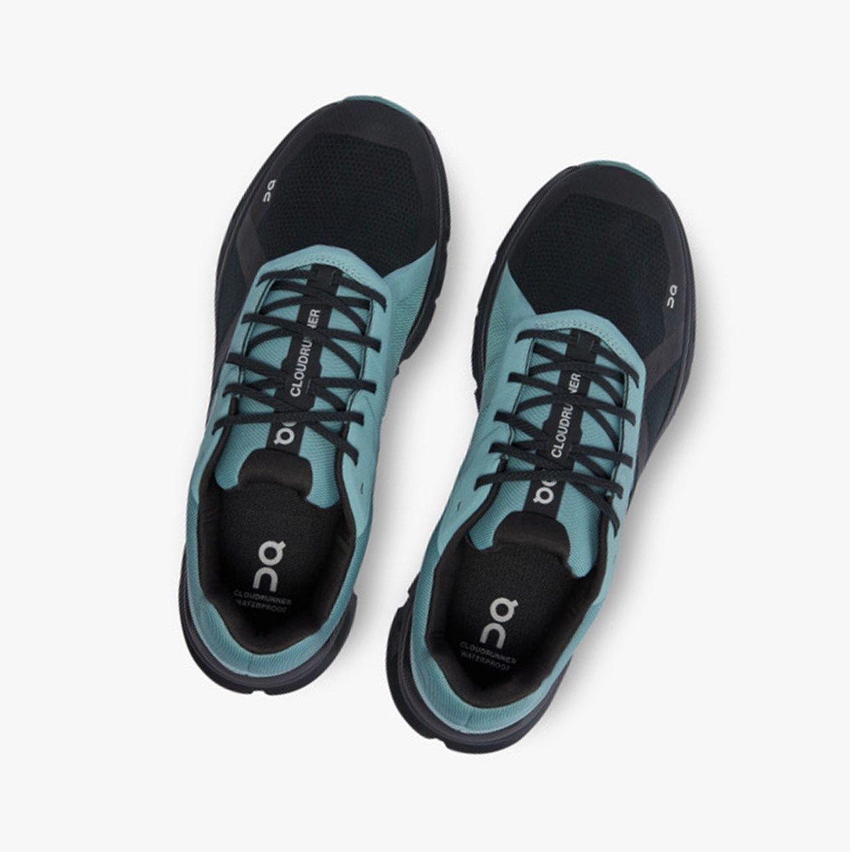 Tenis para Correr On Cloudrunner Waterproof Hombre Negros | 187256TQM