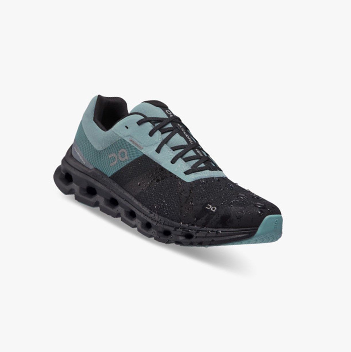 Tenis para Correr On Cloudrunner Waterproof Hombre Negros | 187256TQM
