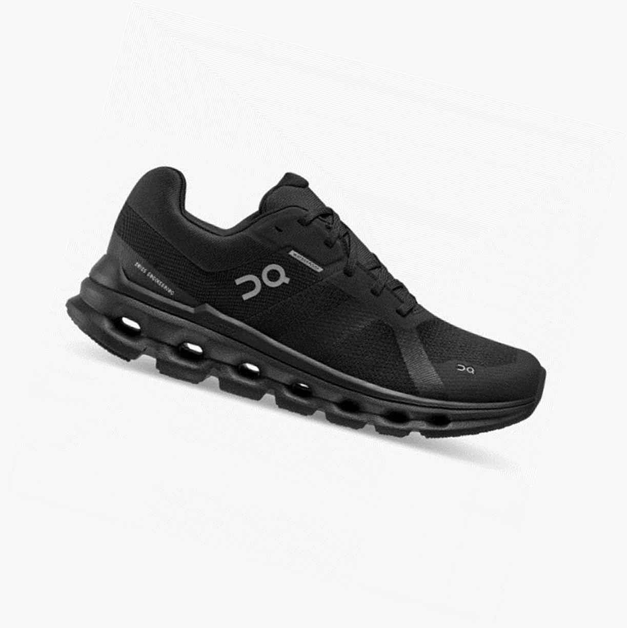 Tenis para Correr On Cloudrunner Waterproof Mujer Negros | 728045IQV